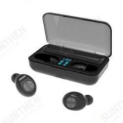 TWS bluetooth 5.0 Earphone Wireless Earbuds 2000mAh Power Bank Touch Control IPX7 Waterproof Headphone with Mic TWS bluetooth 5.0 Earphone Wireless Earbuds 2000mAh Power Bank Touch Control IPX7 Waterproof Headphone with Mic