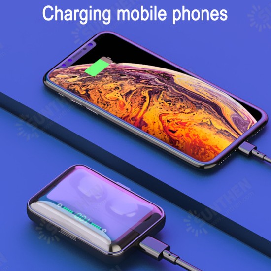 TWS bluetooth 5.0 Earphones Digital Display Dual Channel Wireless HIFI Stereo bluetooth Headset TWS bluetooth 5.0 Earphones Digital Display Dual Channel Wireless HIFI Stereo bluetooth Headset