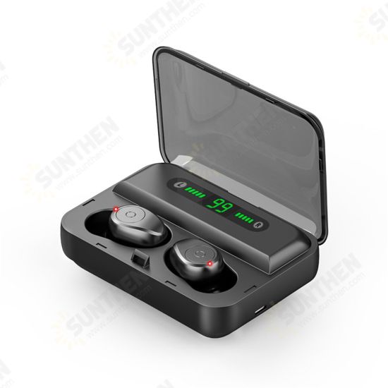 TWS bluetooth 5.0 Earphones Digital Display Dual Channel Wireless HIFI Stereo bluetooth Headset