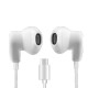 Type-C Earphone Wired Control Earbuds HiFi Stereo Headphone with Mic for Huawei