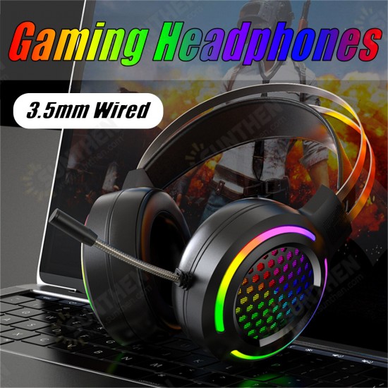 USB + 3.5mm Stereo Gaming Headsets Noise Cancelling Surround Sound Headphone with LED Light Microphone for Tablet PC Laptop USB + 3.5mm Stereo Gaming Headsets Noise Cancelling Surround Sound Headphone with LED Light Microphone for Tablet PC Laptop
