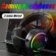 USB + 3.5mm Stereo Gaming Headsets Noise Cancelling Surround Sound Headphone with LED Light Microphone for Tablet PC Laptop USB + 3.5mm Stereo Gaming Headsets Noise Cancelling Surround Sound Headphone with LED Light Microphone for Tablet PC Laptop
