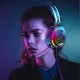 USB + 3.5mm Stereo Gaming Headsets Noise Cancelling Surround Sound Headphone with LED Light Microphone for Tablet PC Laptop