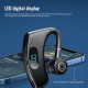 V12 bluetooth V5.0 Earphone Wireless Earhook Flexible HiFi Music HD Calls Half-in-Ear Business Drive Sports Earbuds