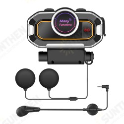 V9 Pro Motorcycle Helmet Headset bluetooth V5.0 + EDR Intercom FM Radio Waterproof Auto Answer Calling Voice Assistant V9 Pro Motorcycle Helmet Headset bluetooth V5.0 + EDR Intercom FM Radio Waterproof Auto Answer Calling Voice Assistant