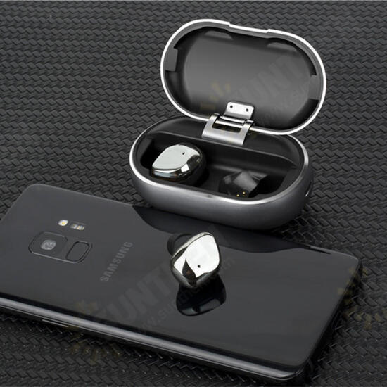 X26 TWS bluetooth 5.0 True Wireless Earbuds Smart Touch Waterproof Stereo Hifi Earphone With Metal Charging Box for Iphone Xiaomi