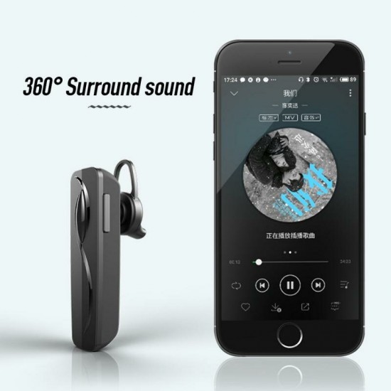 X6 bluetooth 4.1 Headsets Wireless Stereo Noise Reduction HD Call Hands-Free Headphone for Business Car Driving