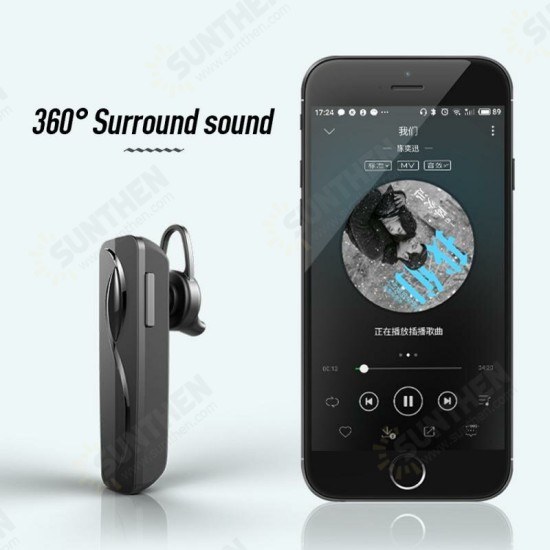 X6 bluetooth 4.1 Headsets Wireless Stereo Noise Reduction HD Call Hands-Free Headphone for Business Car Driving