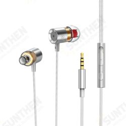 XK-038 3.5mm In-ear Earphone Metal Headset Hifi Earbuds Bass Earpieces Wire Control Stereo Earphones Headphone With Mic XK-038 3.5mm In-ear Earphone Metal Headset Hifi Earbuds Bass Earpieces Wire Control Stereo Earphones Headphone With Mic