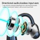 Z-153 Bone Conduction Dual Noise Reduction Earphone Stereo Bass Mini Headset In Ear Titanium Alloy HD Call Earset Wireless bluetooth Sports Earphones Z-153 Bone Conduction Dual Noise Reduction Earphone Stereo Bass Mini Headset In Ear Titanium Alloy HD Call Earset Wireless bluetooth Sports Earphones