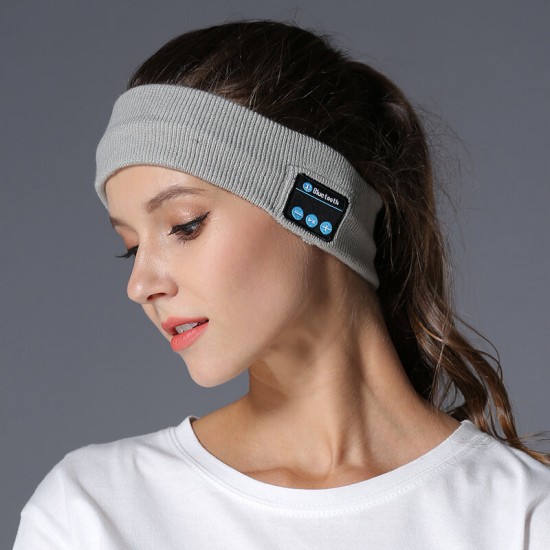 Z3 Wireless bluetooth 5.0 Sports Headband HIFI Stereo Music Speaker Headset Relax Comfortable Breathable Sweatband Hairband Sleep Eyemask with Mic