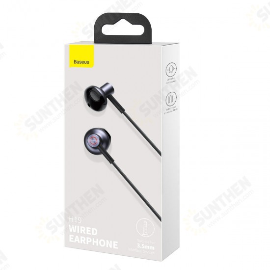 H19 3.5m Wired Encok Earphones In-Ear Bass Earbuds Stereo Earphone Music Sport Gaming Headset With Mic H19 3.5m Wired Encok Earphones In-Ear Bass Earbuds Stereo Earphone Music Sport Gaming Headset With Mic