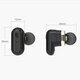 BW-FYE7 Dual Dynamic TWS bluetooth 5.0 Earphones Right Earphone with Mic BW-FYE7 Dual Dynamic TWS bluetooth 5.0 Earphones Right Earphone with Mic