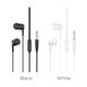 BM51 Headset Wire-controlled Music Call Headphones Portable In-ear Sports Stereo Hifi Earphones with Mic