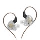 CCA CA2 1DD In Ear Earphone HIFI Metal Headphones Wired Earbuds Deep Bass Headset Noise Cancelling IEM KZ EDX ZST ZSN PRO ZST X