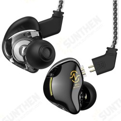 CCZ Coffee Bean in Ear Monitor Wired Earphone 1DD 10MM Dual Magnetic HiFi Bass Sound Headset with Detachable Cable CCZ Coffee Bean in Ear Monitor Wired Earphone 1DD 10MM Dual Magnetic HiFi Bass Sound Headset with Detachable Cable
