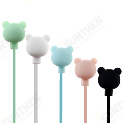 Colorful Cute Cartoon Earphone 3.5mm In Ear Wired Headset With Mic For Samsung For Children Gift Colorful Cute Cartoon Earphone 3.5mm In Ear Wired Headset With Mic For Samsung For Children Gift