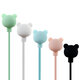 Colorful Cute Cartoon Earphone 3.5mm In Ear Wired Headset With Mic For Samsung For Children Gift