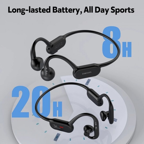 BSO3 Bone Conduction bluetooth Headphones Wireless Ear Hook IPX55 Waterproof Fitness Sports Earphones Headset with Mic