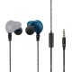 Double Dynamic Universal Earphone Bass In-ear Waterproof Mobile Phone Headset Double Dynamic Universal Earphone Bass In-ear Waterproof Mobile Phone Headset