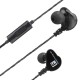 Double Dynamic Universal Earphone Bass In-ear Waterproof Mobile Phone Headset Double Dynamic Universal Earphone Bass In-ear Waterproof Mobile Phone Headset