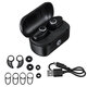 Dual Dynamic Headset TWS bluetooth 5.0 Hi-Fi Stereo Bass Bilateral Call IPX6 Waterproof Sports Earphone with Charging Case