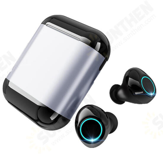 Dual bluetooth 5.0 TWS In-ear Earbuds Smart Touch Waterproof HIFI Stereo Earphone With Portable Charging Box Dual bluetooth 5.0 TWS In-ear Earbuds Smart Touch Waterproof HIFI Stereo Earphone With Portable Charging Box