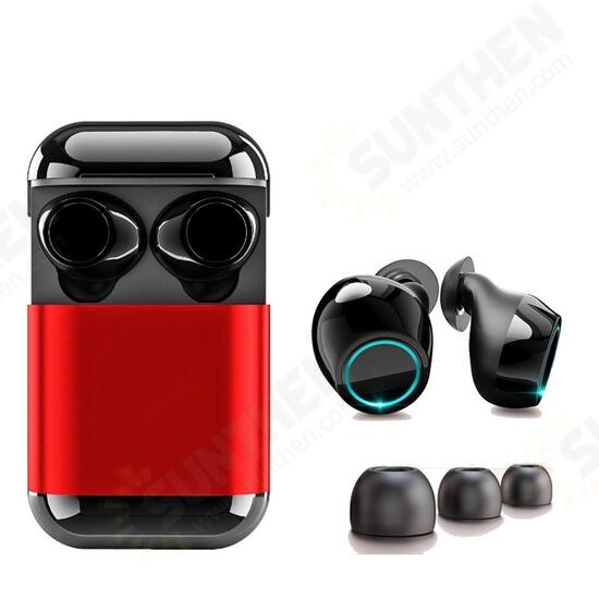 Dual bluetooth 5.0 TWS In-ear Earbuds Smart Touch Waterproof HIFI Stereo Earphone With Portable Charging Box