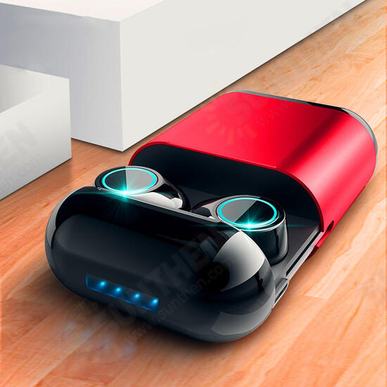 Dual bluetooth 5.0 TWS In-ear Earbuds Smart Touch Waterproof HIFI Stereo Earphone With Portable Charging Box Dual bluetooth 5.0 TWS In-ear Earbuds Smart Touch Waterproof HIFI Stereo Earphone With Portable Charging Box