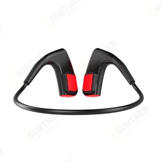 E1 Portable Bone Conduction Earhook Wireless bluetooth Earphone HIFI Bass Noise Cancelling With Mic