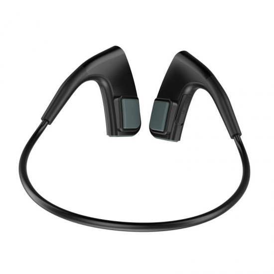 E1 Portable Bone Conduction Earhook Wireless bluetooth Earphone HIFI Bass Noise Cancelling With Mic