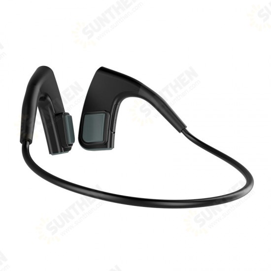 E1 Portable Bone Conduction Earhook Wireless bluetooth Earphone HIFI Bass Noise Cancelling With Mic