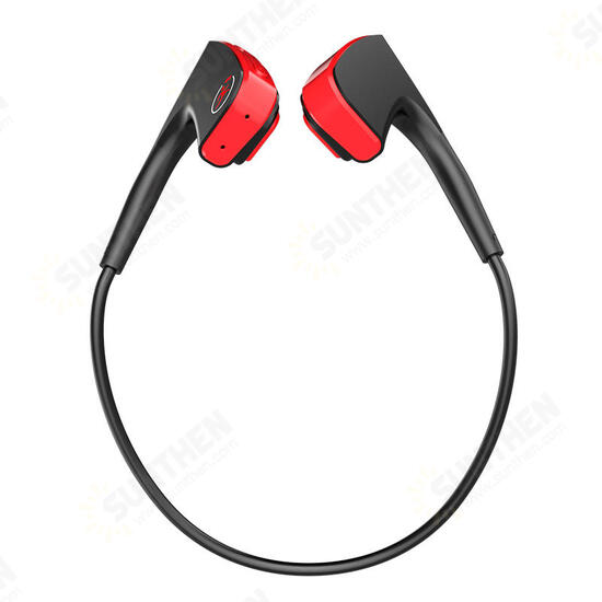 E1 Portable Bone Conduction Earhook Wireless bluetooth Earphone HIFI Bass Noise Cancelling With Mic