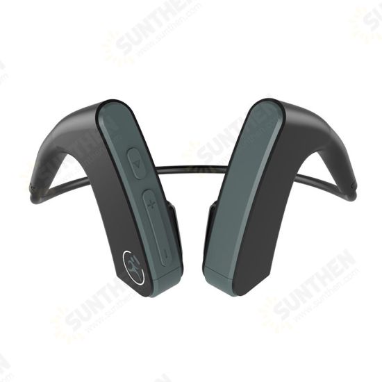 E1 Portable Bone Conduction Earhook Wireless bluetooth Earphone HIFI Bass Noise Cancelling With Mic