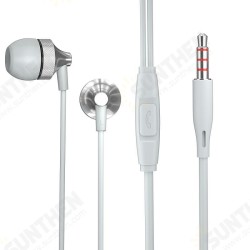 3.5mm Jack Earbuds Stereo Earbuds Wired Control In-ear Headset Headphone with Mic for iPhone Laptop Computer 3.5mm Jack Earbuds Stereo Earbuds Wired Control In-ear Headset Headphone with Mic for iPhone Laptop Computer