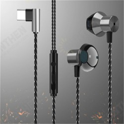 F13 Type-c Wired Earphone Hifi Bass Metal Sport In-ear Headset Music Gaming Earphone with Mic for Oneplus Xiaomi Huawei F13 Type-c Wired Earphone Hifi Bass Metal Sport In-ear Headset Music Gaming Earphone with Mic for Oneplus Xiaomi Huawei