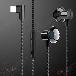 F13 Type-c Wired Earphone Hifi Bass Metal Sport In-ear Headset Music Gaming Earphone with Mic for Oneplus Xiaomi Huawei F13 Type-c Wired Earphone Hifi Bass Metal Sport In-ear Headset Music Gaming Earphone with Mic for Oneplus Xiaomi Huawei