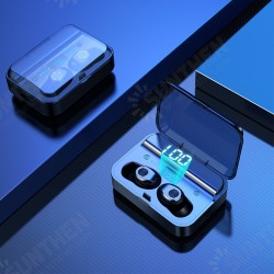 F9-7 TWS bluetooth 5.0 LED Display Bilateral Call Earphone Depth Waterproof Sport Stereo Bass Headphones with Mic Charging Box F9-7 TWS bluetooth 5.0 LED Display Bilateral Call Earphone Depth Waterproof Sport Stereo Bass Headphones with Mic Charging Box