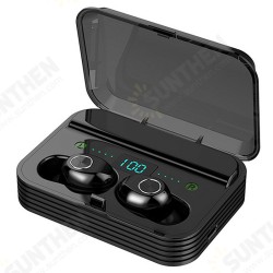 F9-7 TWS bluetooth 5.0 LED Display Bilateral Call Earphone Depth Waterproof Sport Stereo Bass Headphones with Mic Charging Box F9-7 TWS bluetooth 5.0 LED Display Bilateral Call Earphone Depth Waterproof Sport Stereo Bass Headphones with Mic Charging Box