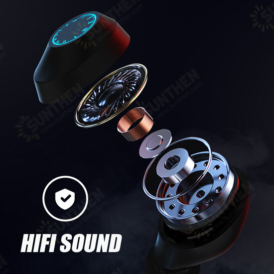 F9-9 Wireless Earbuds bluetooth 5.0 TWS Wireless Headphones LED Hi-Fi Stereo Sound Battery Display Touch Control Earphone F9-9 Wireless Earbuds bluetooth 5.0 TWS Wireless Headphones LED Hi-Fi Stereo Sound Battery Display Touch Control Earphone
