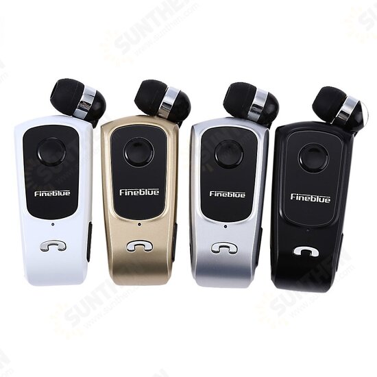 F920 Wireless bluetooth Business Clip Earphone with Calls Vibration Remind