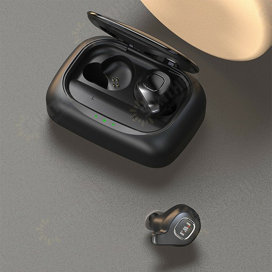 FMJ F8 TWS Stereo bluetooth 5.0 Earphone HiFi Music Binaural Call In-ear Earbuds Sports Headphone With 2200mAh Charging Box