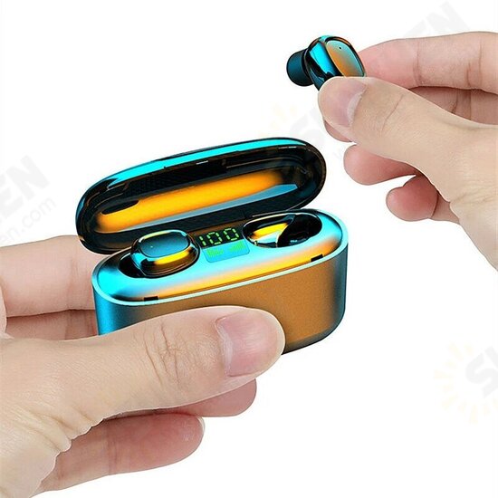 G5S TWS bluetooth 5.0 Smart Touch In-ear Earphone LED Power Display Wireless Stereo Hearphone with Mic G5S TWS bluetooth 5.0 Smart Touch In-ear Earphone LED Power Display Wireless Stereo Hearphone with Mic