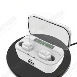 G6S TWS Wireless bluetooth Earphone 3500mAh Power Bank CVC8.0 Noise Cancelling IPX7 Waterproof Headphone with Mic G6S TWS Wireless bluetooth Earphone 3500mAh Power Bank CVC8.0 Noise Cancelling IPX7 Waterproof Headphone with Mic