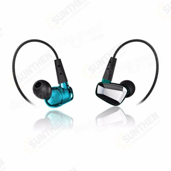 DS018 3.5mm In-ear Noise Cancelling HIFI Stereo Bass Wired Earphone