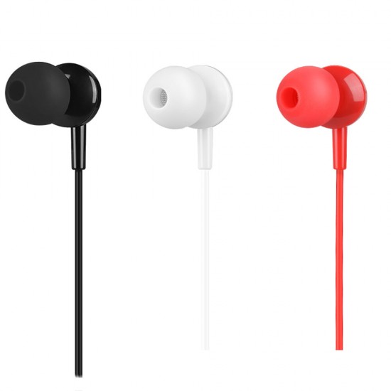 M14 HiFi 3.5mm Wired In-ear Bass Stereo Sports Earphone Portable Foldable With Mic