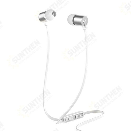 M63 Universal 3.5mm Wired Line Control In-Ear Earphone With Mic for Android