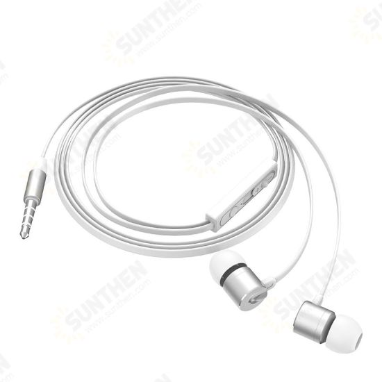 M63 Universal 3.5mm Wired Line Control In-Ear Earphone With Mic for Android M63 Universal 3.5mm Wired Line Control In-Ear Earphone With Mic for Android