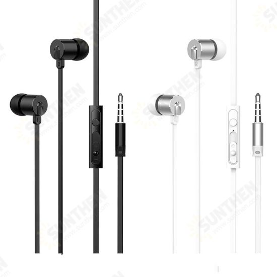 M63 Universal 3.5mm Wired Line Control In-Ear Earphone With Mic for Android M63 Universal 3.5mm Wired Line Control In-Ear Earphone With Mic for Android