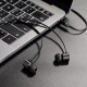 M63 Universal 3.5mm Wired Line Control In-Ear Earphone With Mic for Android